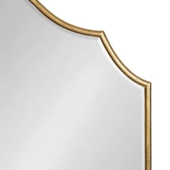 Kirkland's Home Leanna Gold Arched Frame Mirror- Decorative Mirrors
