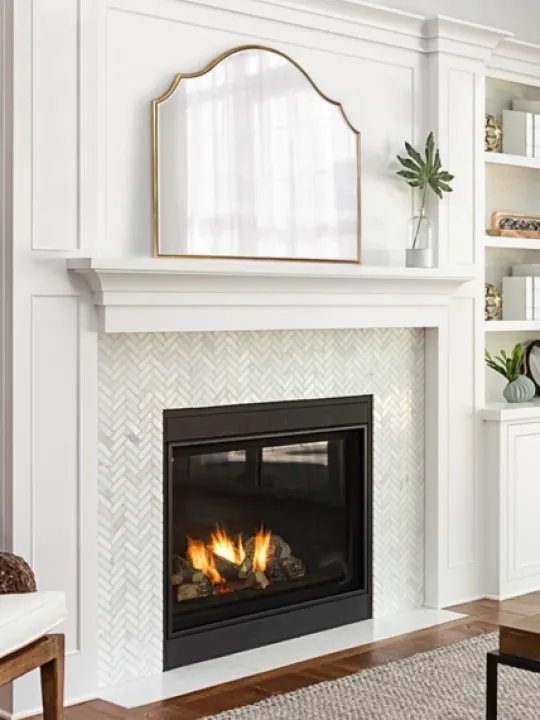 Kirkland's Home Leanna Gold Arched Frame Mirror- Decorative Mirrors