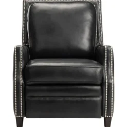 Kirkland's Home Leather Nailhead Trim Recliner- Accent Chairs