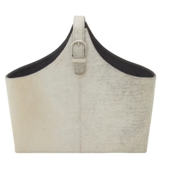 Kirkland's Home Leather Textured Magazine Rack- Baskets & Boxes