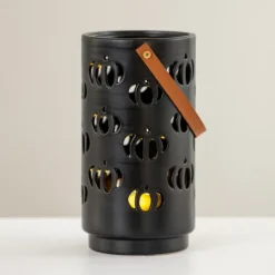 Kirkland's Home Led Pumpkin Cut-Outs Lantern, 9.8 In.- Lanterns