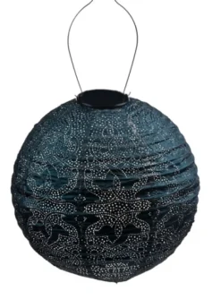 Kirkland's Home Led Round Dark Ii Outdoor Hanging Lantern- Outdoor Lighting