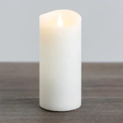 Kirkland's Home Led Soft Flame Pillar Candle, 3X7 In.- Flameless Candles