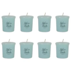 Kirkland's Home Life'S A Beach Votive Candles, Set Of 8- Candles