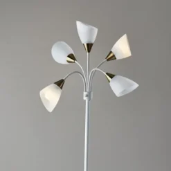 Kirkland's Home 5-Light Adjustable Tree Floor Lamp- Floor Lamps