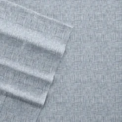 Kirkland's Home Light Chambray 4-Pc. Full Bed Sheet Set- Bed Sheets