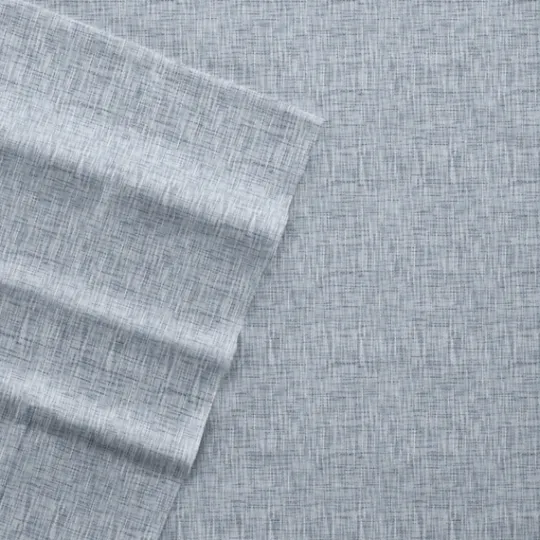 Kirkland's Home Light Chambray 4-Pc. Full Bed Sheet Set- Bed Sheets