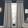 Kirkland's Home Light Knotted Curtain Panel Set, 95 In.- Curtains & Drapes