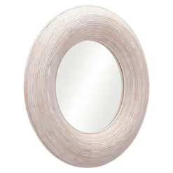 Kirkland's Home Light Layered Rings Framed Mirror- Framed Mirrors