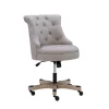 Kirkland's Home Light Miller Tufted Office Chair- Office Furniture