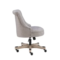 Kirkland's Home Light Miller Tufted Office Chair- Office Furniture