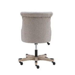 Kirkland's Home Light Miller Tufted Office Chair- Office Furniture