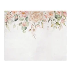 Kirkland's Home Light Pink Garden Peel And Stick Wall Mural- Wall Murals & Wall Decals