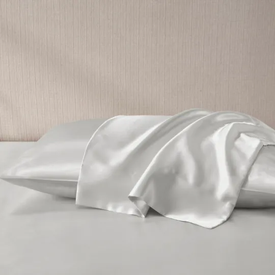 Kirkland's Home Light Satin King 2-Pc. Pillow Case Set- Bed Sheets