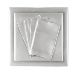 Kirkland's Home Light Satin 6-Pc. Queen Sheet Set- Bed Sheets