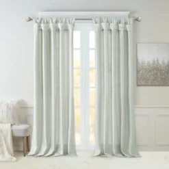 Kirkland's Home Light Twist Top Curtain Panel, 108 In.- Curtains & Drapes