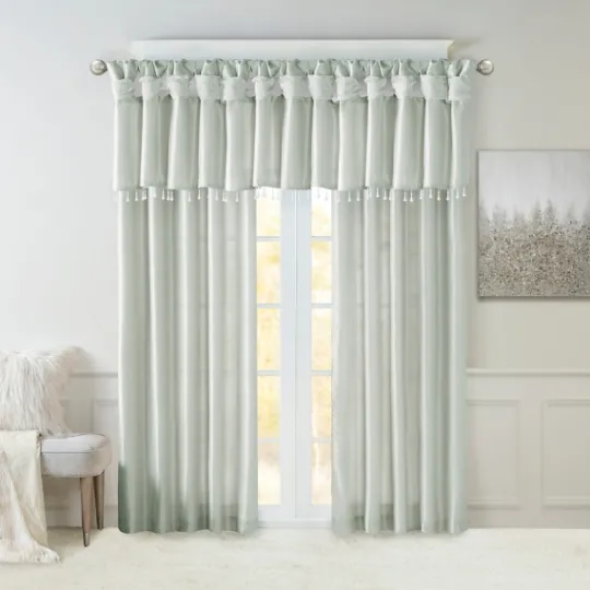 Kirkland's Home Light Twist Top Curtain Panel, 84 In.- Curtains & Drapes