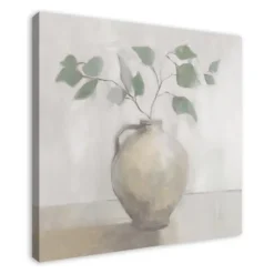 Kirkland's Home Light Vase Botanical Canvas Art Print- Canvas Art