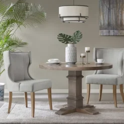 Kirkland's Home Light Wingback Dining Chair- Dining Chairs
