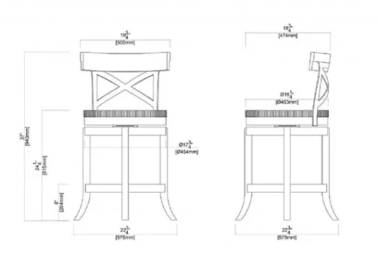 Kirkland's Home Light Wood And Seagrass Swivel Counter Stool- Bar Stools & Counter Height Stools