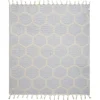 Kirkland's Home Lilac Honeycomb Cotton Throw- Blankets & Throws