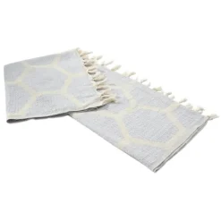 Kirkland's Home Lilac Honeycomb Cotton Throw- Blankets & Throws