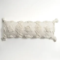 Kirkland's Home Lily Cotton Lumbar Pillow- Pillows