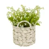 Kirkland's Home Lily Of The Valley Arrangement In Basket- Arrangements & Greenery