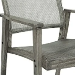 Kirkland's Home Linden Woven Cane Accent Chair- Accent Chairs