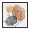 Kirkland's Home Linear Leaf Trio Framed Canvas Art Print- Framed Art