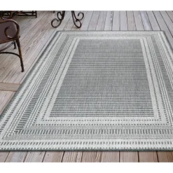 Kirkland's Home Linear Macy Indoor/Outdoor Area Rug, 4X7- Outdoor Rugs