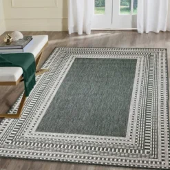Kirkland's Home Linear Macy Indoor/Outdoor Area Rug, 6X9- Outdoor Rugs
