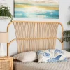 Kirkland's Home Linear Weave Rat Queen Headboard- Beds & Headboards