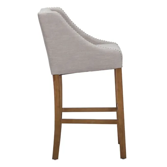 Kirkland's Home Linen Castaic Barstool- Bar Stools & Counter Height Stools