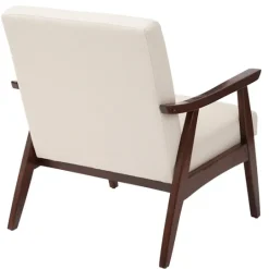Kirkland's Home Linen Mid-Century Desmond Accent Chair- Accent Chairs