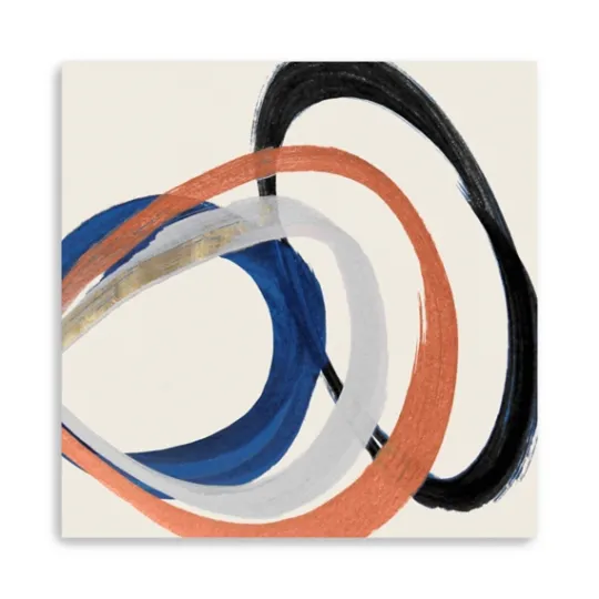 Kirkland's Home Linked Up Abstract Canvas Art Print, 40X40 In.- Canvas Art