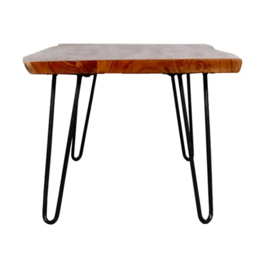 Kirkland's Home Live Edge Hairpin Legs Coffee Table, 24X42 In.- Coffee Tables