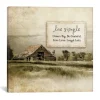Kirkland's Home Live Simple Barn Canvas Art Print- Wall Quotes & Signs