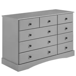 Kirkland's Home Lola Cottage Frame Nine-Drawer Dresser- Dressers & Chests