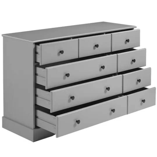 Kirkland's Home Lola Cottage Frame Nine-Drawer Dresser- Dressers & Chests