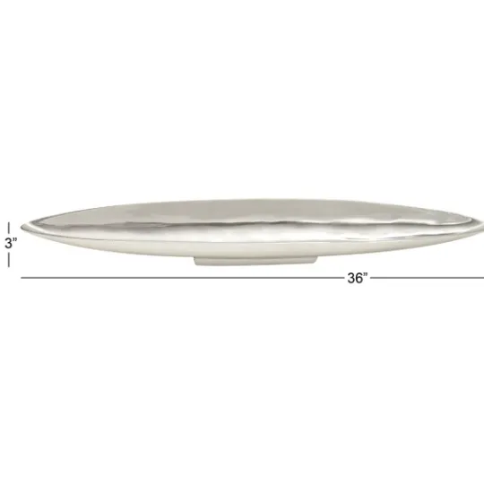 Kirkland's Home Long Metallic Tray- Decorative Trays