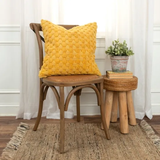 Kirkland's Home Looped Cotton Throw Pillow- Pillows