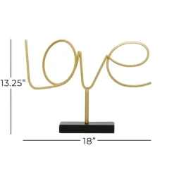 Kirkland's Home Looping Love Tabletop Sign- Statues & Figurines