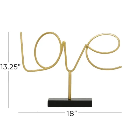 Kirkland's Home Looping Love Tabletop Sign- Statues & Figurines