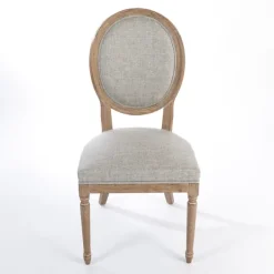 Kirkland's Home Louis Upholstered Dining Chair- Dining Chairs