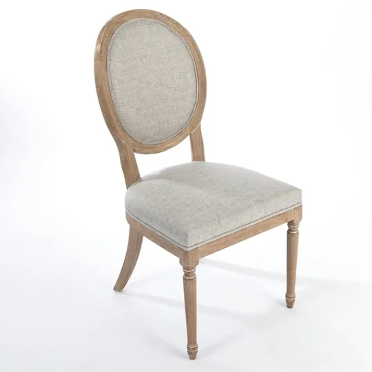 Kirkland's Home Louis Upholstered Dining Chair- Dining Chairs