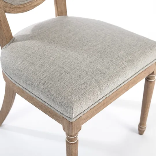 Kirkland's Home Louis Upholstered Dining Chair- Dining Chairs