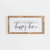 Kirkland's Home Love Builds A Happy Home Wall Plaque- Wall Quotes & Signs