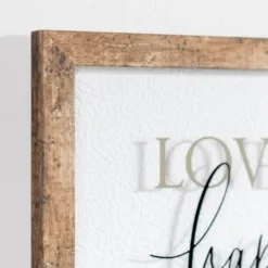 Kirkland's Home Love Builds A Happy Home Wall Plaque- Wall Quotes & Signs