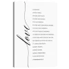 Kirkland's Home Love Is Corinthians 13:4-8 Canvas Art Print- Wall Quotes & Signs
